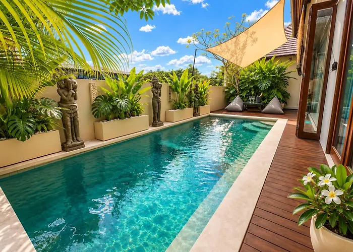 Luxury 3br Pool Walk To Finns Vakantiehuis Canggu